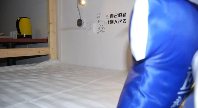 Кровать в общем номере (женский номер) Shijiazhuang YC Hostel