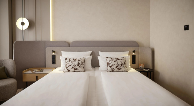Двухместный полулюкс ATLANTIC Hotel Frankfurt