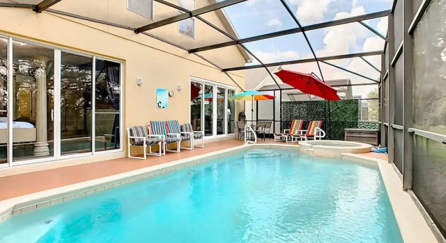 Коттедж Under The Sea Vacation Pool Spa Home