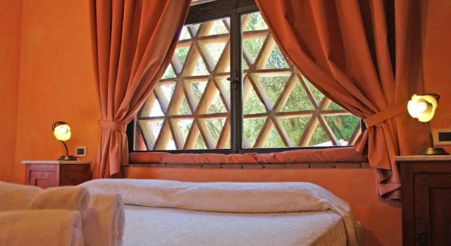 Двухместные апартаменты с видом на горы Agriturismo la Torre