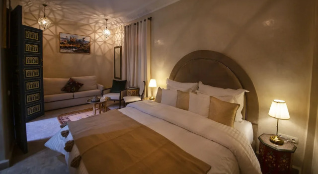 Luxury cameră Riad Atrium