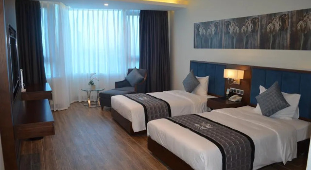 Двухместный номер Deluxe с видом на город Eagle Hotel