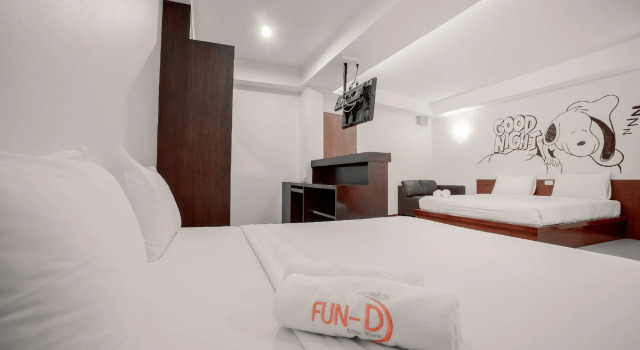 Четырёхместный семейный номер Standard Fun-D City View SHA Plus