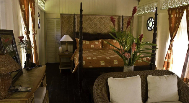 Fond Doux Eco Resort, Rezerwuj Ośrodek wypoczynkowy Hotele w Fond Bay ze śniadaniem, Śniadanie
