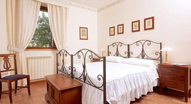 Апартаменты Цокольный этаж с 2 комнатами Agriturismo Le Colombe Assisi