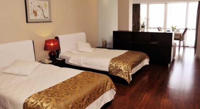 Номер Standard с видом на море Qingdao Housing International Hotel