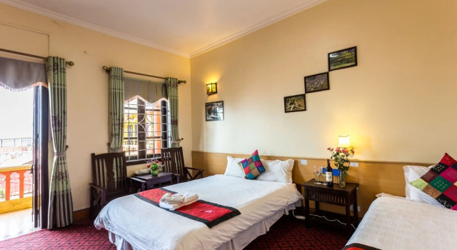 Auberge Dang Trung Hotel Sapa, Book Hostel / Vandrerhjem Hostels i Lao Cai, Hostel / Vandrerhjem