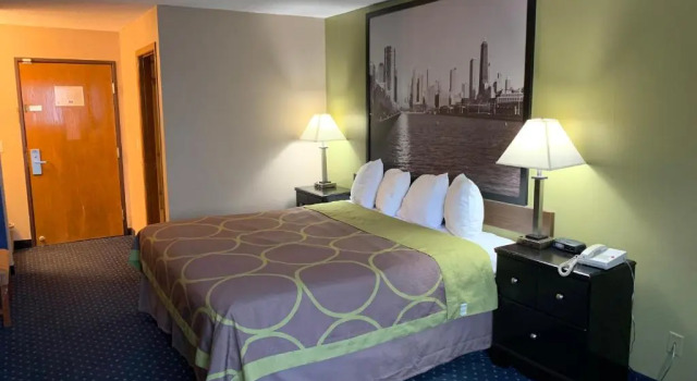 Номер Standard Super 8 by Wyndham Rockford I-90 Casino District