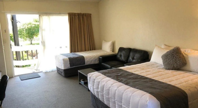 ASURE Saddle and Sulky Motor Lodge, Reserva ahora Hotel Nueva Plymouth 