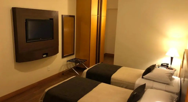 Двухместный номер Deluxe Gran Continental Hotel Taubaté