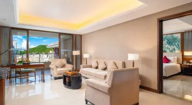 Двухместный люкс Deluxe Business Four Seasons Ocean Courtyard Hotel Sanya