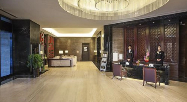 Somerset Grand Central Dalian, Buchen Sie Aparthotel Hotels in Dalian Area mit Pool, Schwimmbad