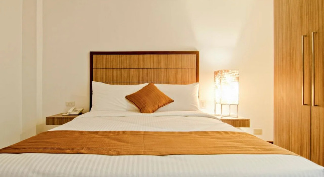 O podwyższonym standardzie dwuosobowy pokój Tyche Boutique Hotel