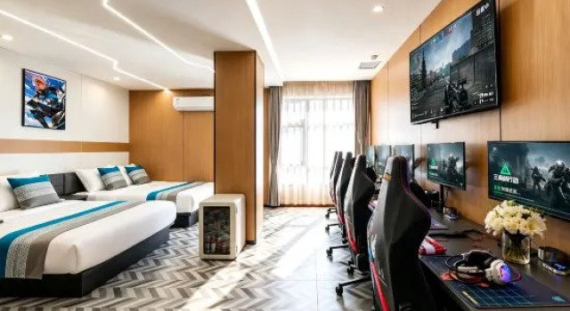 Люкс Economy Jiaqi E-Sports | Aurora Immersive Star Domain E-Sports Hotel • Peak Showdown
