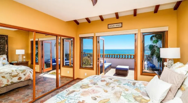Oceanfront villa w One of a kind Amazing View, Забронировать Вилла Авалон Channel Islands of California