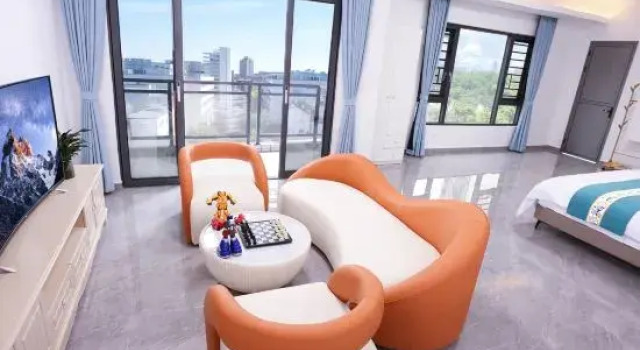 Люкс Qinghui Cloud Shed · Huoyan Fengcheng | Livehouse Starlight Terrace Garden Villa