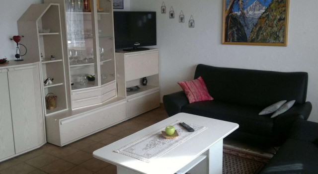 Apartment in Grachen With Balcony, Garden Furniture, Parking