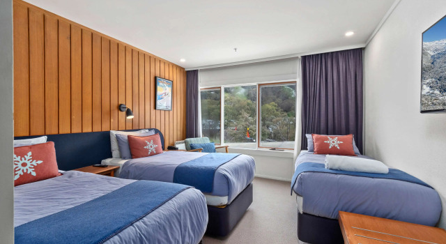 Трёхместный номер Standard Thredbo Alpine Hotel