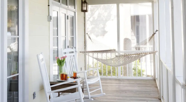 Коттедж с 2 комнатами с видом на залив The Cottages on Charleston Harbor