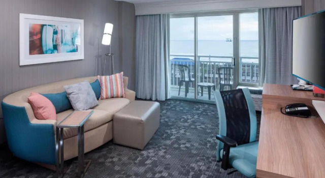 Номер Standard Courtyard by Marriott Carolina Beach Oceanfront
