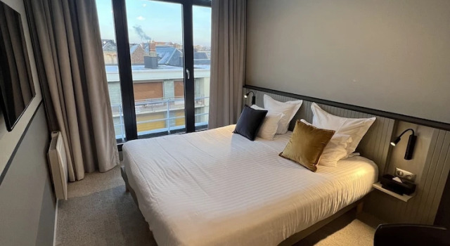 Двухместный номер Comfort с видом на город LÉchappée - Hôtel Casino Dieppe