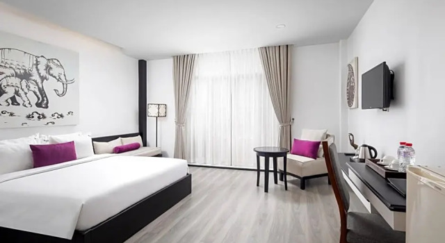 Номер Deluxe с балконом Apsor Palace Hotel