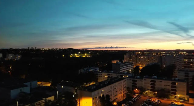Appartement avec belle vue dégagée du 11e étage
