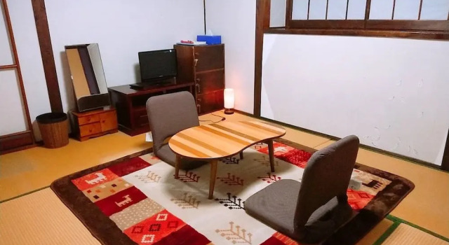 Четырёхместный номер Standard Yufuin Country Road Youth Hostel