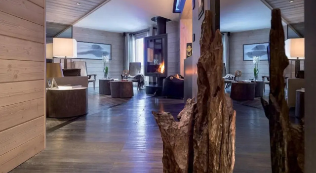 Люкс с 2 комнатами с балконом Grandes Alpes Hotel
