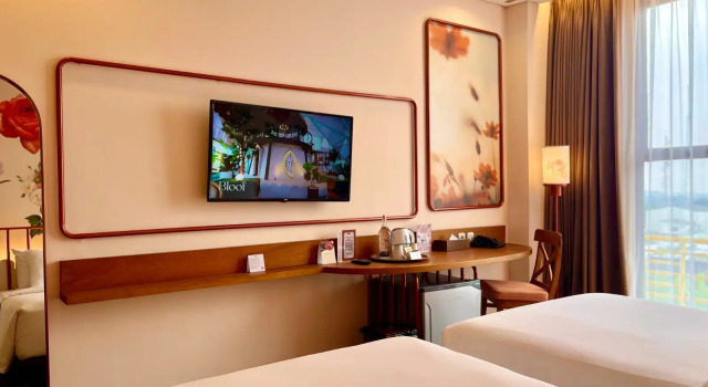 Deluxe Twin room Hemangini Hotel Bandung