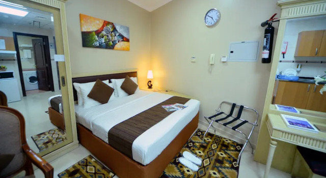 Двухместная студия-апартаменты Отель Emirates Stars Hotel Apartments Sharjah