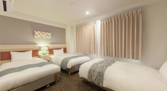 Трёхместный номер Beppu Daiiti Hotel