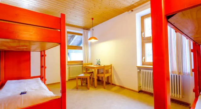 Четырёхместный номер Standard DJH Jugendherberge Pottenstein