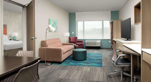 Двухместный люкс Home2 Suites Polaris Columbus, OH