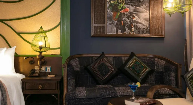 Двухместный номер Deluxe с видом на горы Pistachio Hotel Sapa