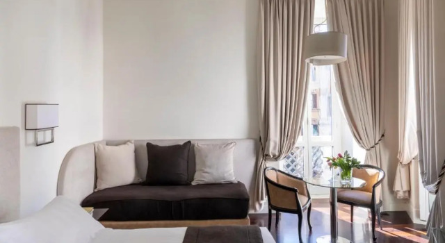 Трёхместный номер Deluxe с балконом Hotel Scalinata Di Spagna