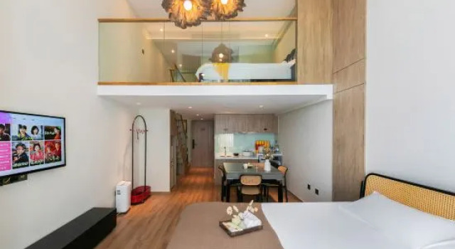 Тент Zhujiajian Chun Yu Autumn House Loft holiday apartment(near the mount Putuo)