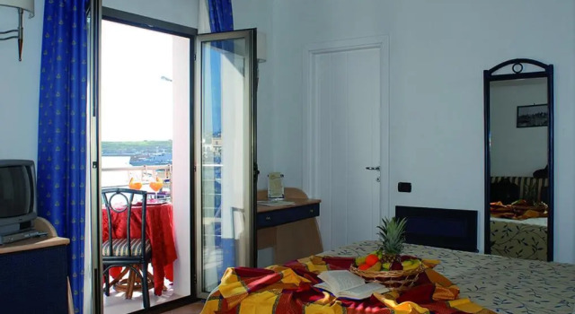 Двухместный номер Standard с балконом и с видом на море Hotel Paladini di Francia