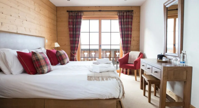 Двухместный номер Standard с балконом Mountain Lodge & Spa, Les Crosets