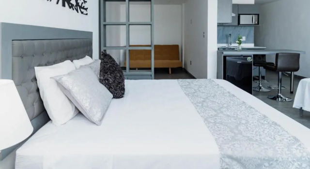 Dreams Apartments 6. Loft a 9 minutos de la playa, Prenota Appartamento Hotel a Quintana Roo con piscina, Piscina