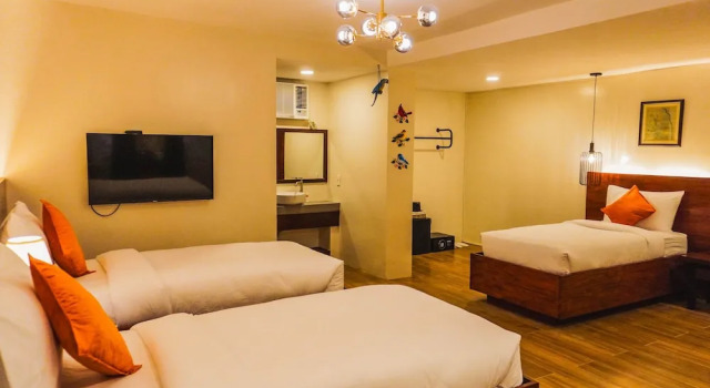 Трёхместный семейный номер Standard UNWND Boutique Hotel Camiguin