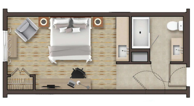 Двухместный номер Standard Homewood Suites by Hilton Pittsburgh-Southpointe