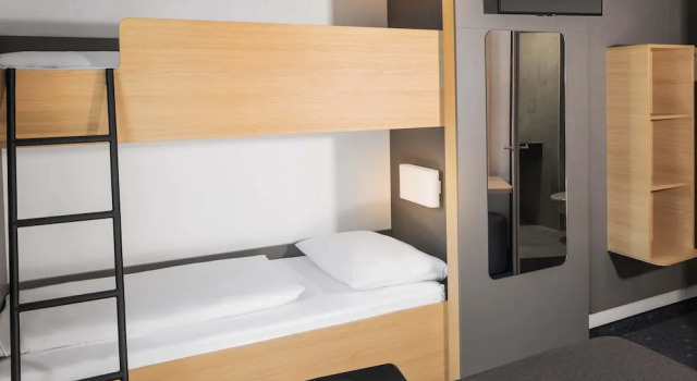 Четырёхместный номер Standard B&B Hotel Kiel-City