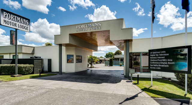 Portmans Motor Lodge, Rezerwuj Mini-hotel Hotele SPA w Hawke&, SPA