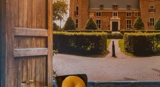 Двухместная студия Luxury с видом на сад B&B Slapen bij de bakker