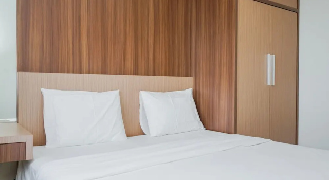 Апартаменты Fully Furnished with Comfortable Design 2BR Apartment Atria Residences