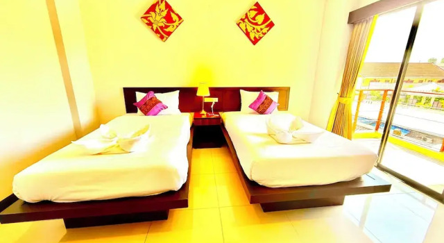 Двухместный номер Deluxe с балконом KS Residence Patong
