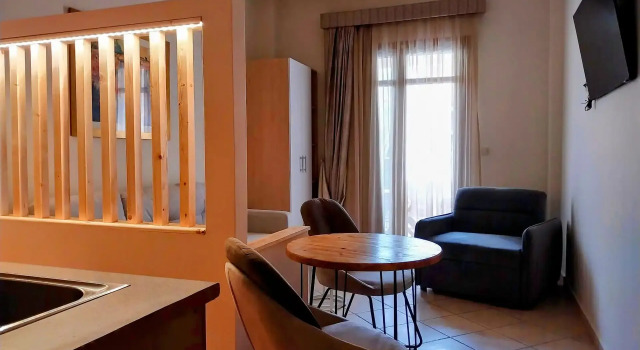 Полулюкс с видом на сад Hotel Paralio