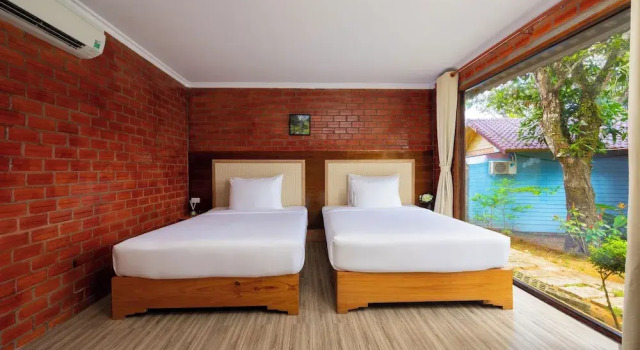 Двухместный номер Deluxe с видом на сад Solivo Ecolodge Phu Quoc