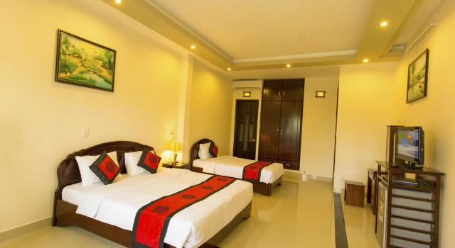 Семейный номер Standard с красивым видом из окна Quynh Nhan Homestay